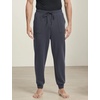GYS Men’s Modal Cotton Blend Drawstring Joggers with Pockets(Dark Grey)