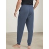 GYS Men’s Modal Cotton Blend Drawstring Joggers with Pockets(Grayish Blue)