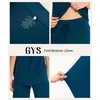 GYS Women’s Bamboo Viscose Capri Pajama Set, Wide Waistband Cooling(Ink Blue)
