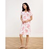 GYS Women’s Bamboo Viscose Cooling Nightgown(Peony)