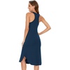 GYS Women’s Bamboo Viscose Cooling Racerback Tank Nightgown(Ink Blue)