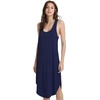 GYS Women’s Bamboo Viscose Cooling Racerback Tank Nightgown(Navy)
