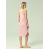 GYS Women’s Bamboo Viscose Cooling Racerback Tank Nightgown(Pink)