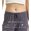 GYS Women’s Bamboo Viscose Pajama Pants, Soft Lightweight Lounge Bottoms(A-dark Grey)