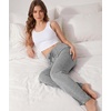GYS Women’s Bamboo Viscose Pajama Pants, Soft Lightweight Lounge Bottoms(A-heather Grey)