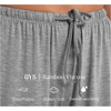 GYS Women’s Bamboo Viscose Pajama Pants, Soft Lightweight Lounge Bottoms(A-heather Grey)