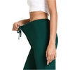 GYS Women’s Bamboo Viscose Pajama Pants, Soft Lightweight Lounge Bottoms(Black Green)