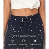GYS Women’s Bamboo Viscose Pajama Pants, Soft Lightweight Lounge Bottoms(Blue Stars)