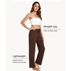 GYS Women’s Bamboo Viscose Pajama Pants, Soft Lightweight Lounge Bottoms(Brown)