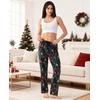 GYS Women’s Bamboo Viscose Pajama Pants, Soft Lightweight Lounge Bottoms(Holly)