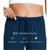 GYS Women’s Bamboo Viscose Pajama Pants, Soft Lightweight Lounge Bottoms(Ink Blue)