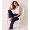 GYS Women’s Bamboo Viscose Pajama Pants, Soft Lightweight Lounge Bottoms(Navy)