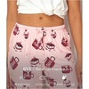 GYS Women’s Bamboo Viscose Pajama Pants, Soft Lightweight Lounge Bottoms(Pink Coffee Cup)