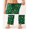 GYS Women’s Bamboo Viscose Pajama Pants, Soft Lightweight Lounge Bottoms(Xmas Green)