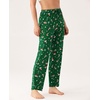 GYS Women’s Bamboo Viscose Pajama Pants, Soft Lightweight Lounge Bottoms(Xmas Green)