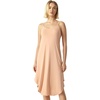 GYS Bamboo Viscose Women Sleeveless Nightgown, Spaghetti Strap Sleep Dress(Beige)