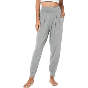GYS Bamboo Viscose Women Joggers Pajama Pants(Heather Grey)