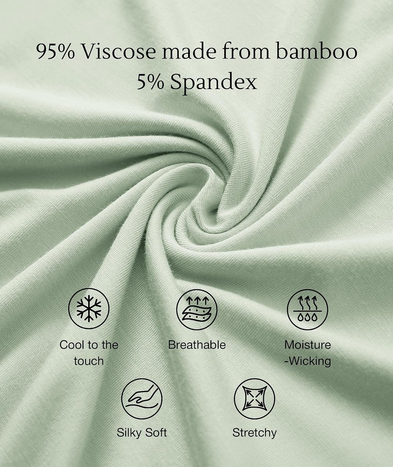 image:imageGYS Women Bamboo Viscose Short Sleeve PajamasCanary Green
