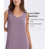 GYS Cooling Bamboo Viscose Nightgowns for Women(Violet)