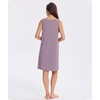 GYS Cooling Bamboo Viscose Nightgowns for Women(Violet)