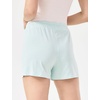 GYS Women’s Bamboo Viscose Cooling High Waisted Pajama Shorts(Green Stripe)