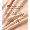 GYS Women’s Bamboo Viscose Full Slips for Under Dresses Cami Slip Dress(A- Beige)