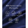 GYS Women’s Bamboo Viscose Full Slips for Under Dresses Cami Slip Dress(A- Navy)