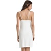 GYS Women’s Bamboo Viscose Full Slips for Under Dresses Cami Slip Dress(A- White)
