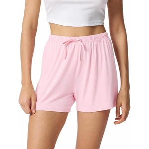 GYS Women’s Bamboo Viscose Cooling High Waisted Pajama Shorts(Pink)