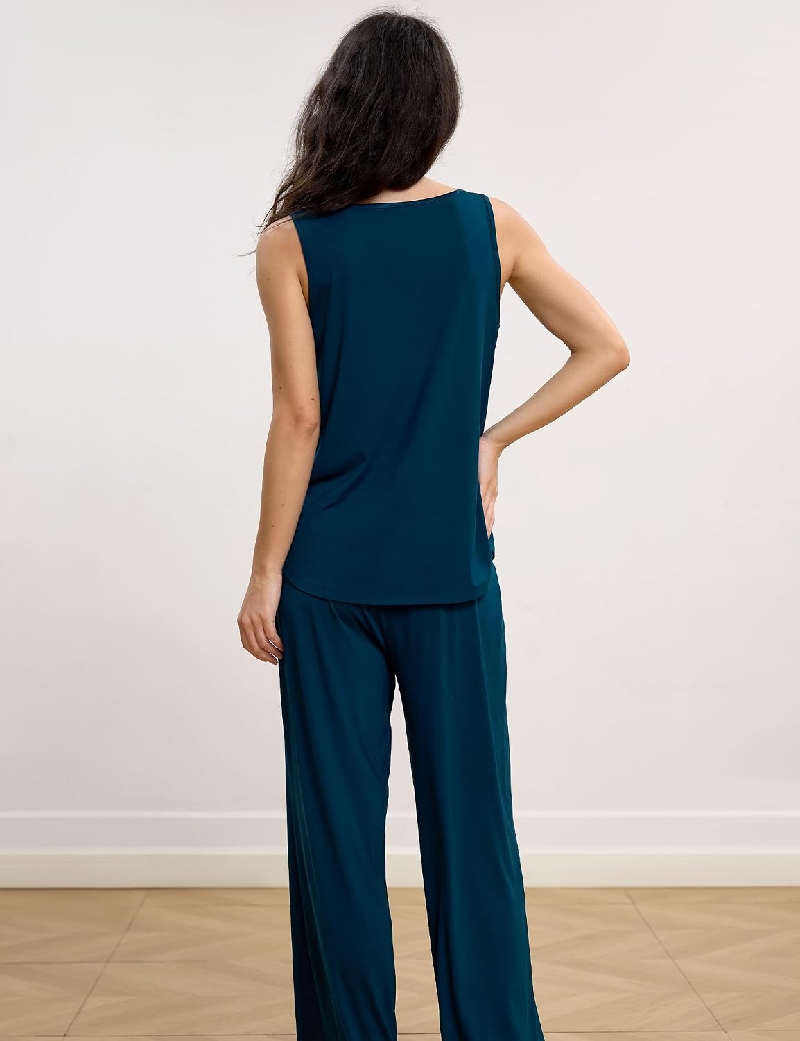 image:imageGYS Cooling Bamboo Viscose Pajamas for WomenInk Blue