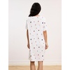 GYS Bamboo Viscose Short Sleeve Nightgowns for Women(Mother’s Embrace)