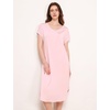 GYS Cooling Bamboo Viscose Nightgowns for Women(Pink)