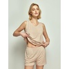GYS Women’s Bamboo Viscose Cooling Tank Pajama Set(Corn Yellow)