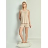 GYS Women’s Bamboo Viscose Cooling Tank Pajama Set(Corn Yellow)