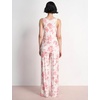GYS Women’s Bamboo Viscose Cooling U Neck Tank Pajama Set(Peony)