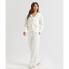 GYS Women’s Full Zip Up Hoodie, Fashion Cropped Jackets, White, Small