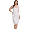 GYS Full Slip for Women Under Dress Non Cling Cami Slip Dress(White)