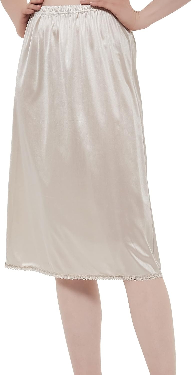 image:imageGYS Half Slips for Women Under Dresses Non Cling UnderskirtBeige28
