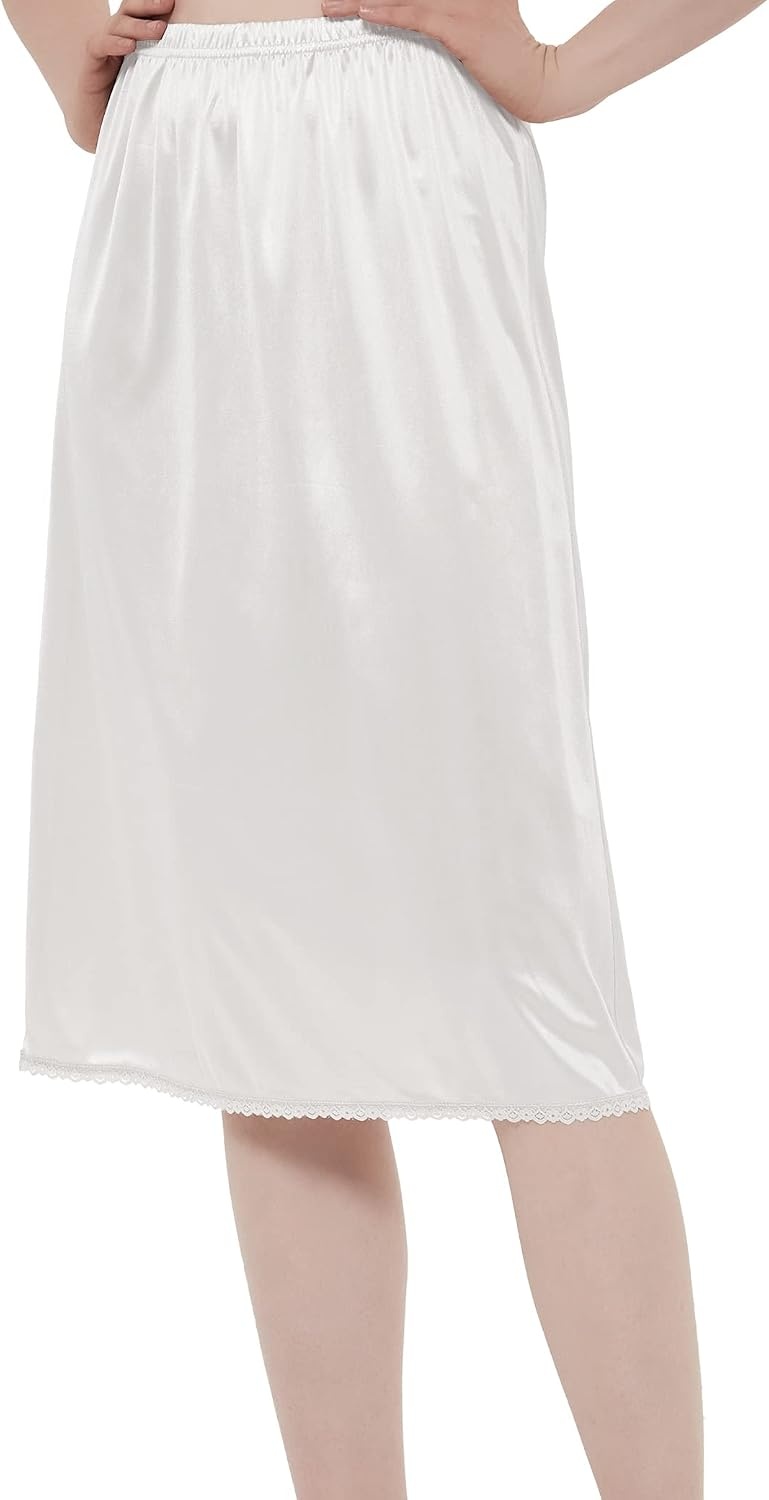 image:imageGYS Half Slips for Women Under Dresses Non Cling UnderskirtWhite28