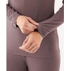 GYS Bamboo Viscose Long Johns Sets for Women, Ultra-Soft Thermal Underwear(Khaki)
