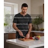 GYS Bamboo Viscose Men’s Pajama Sets, Ultra-Soft Short Sleeve Sleepwear(Dark Heather Grey)