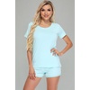 GYS Bamboo Viscose Pajamas for Women Cooling Sleepwear(Aqua Green)