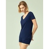 GYS Bamboo Viscose Pajamas for Women Cooling Sleepwear(B- Navy)