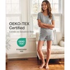 GYS Bamboo Viscose Pajamas for Women Cooling Sleepwear(Heather Grey)