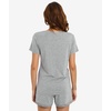 GYS Bamboo Viscose Pajamas for Women Cooling Sleepwear(Heather Grey)