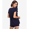 GYS Bamboo Viscose Pajamas for Women Cooling Sleepwear(Navy Blue)