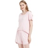 GYS Bamboo Viscose Pajamas for Women Cooling Sleepwear(Pink)