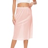 GYS Half Slips for Women Under Dresses Non Cling Underskirt(Pink-28″)