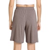 GYS Women’s Bamboo Viscose Bermuda Pajama Shorts, Cooling with Pockets(Camel)