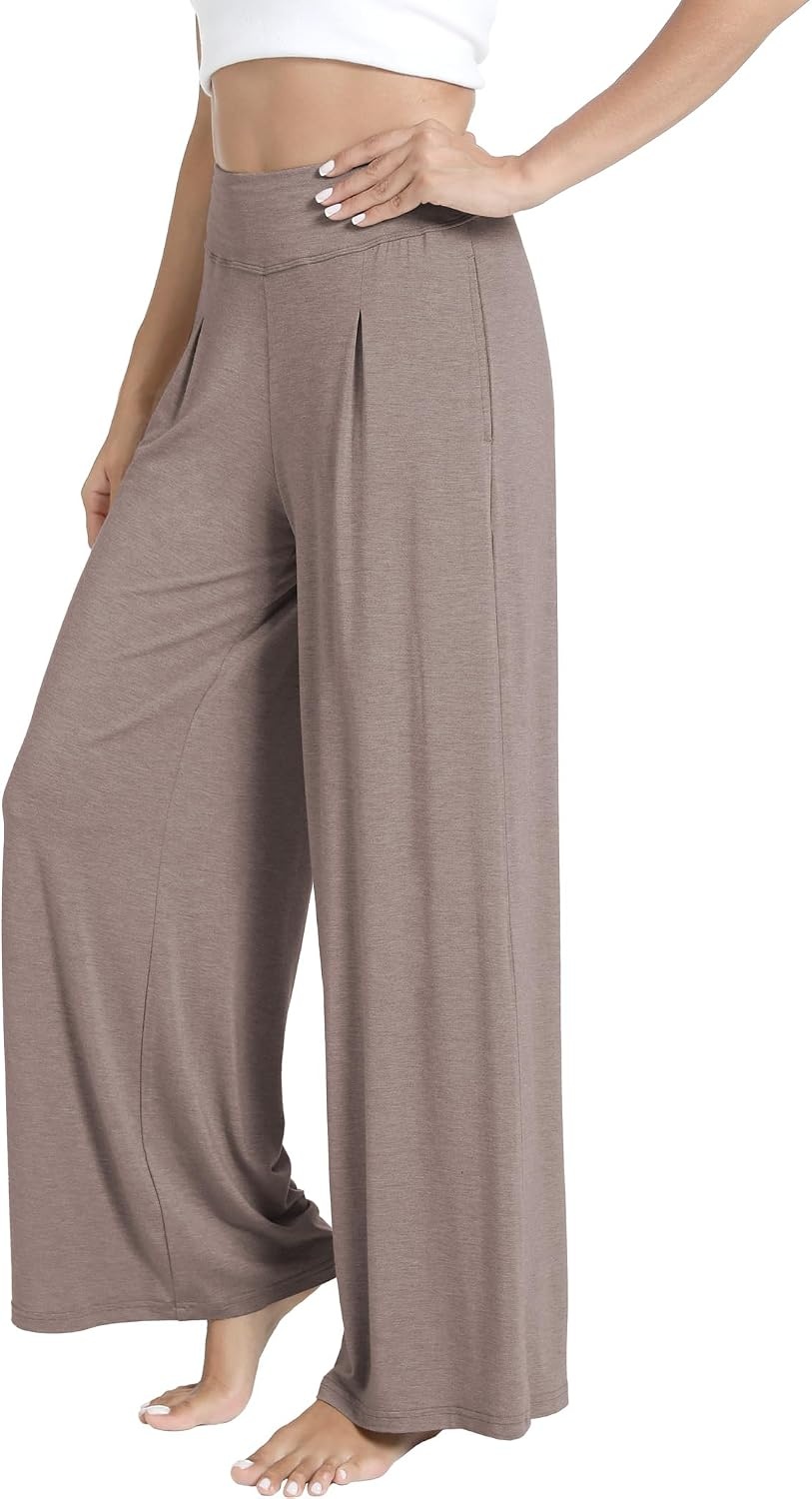 image:imageGYS Bamboo Viscose Pajama Pants for WomenCamel